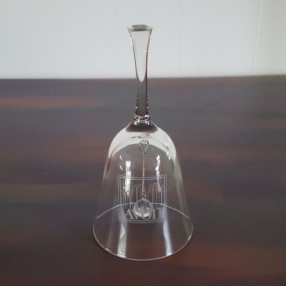 Vintage Avon 100 Years Crystal Bell - Picture 1 of 2